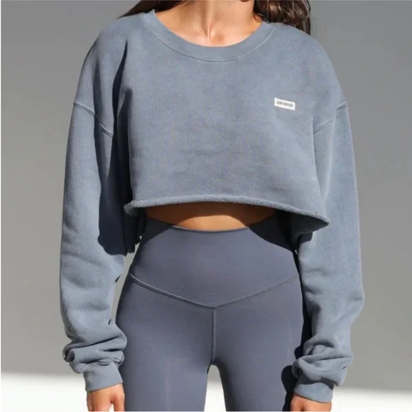 Joah Brown Blue Sweatshirt - Picture 3 of 5